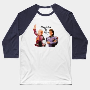 Siegfried & Roy Masters of the Impossible Baseball T-Shirt